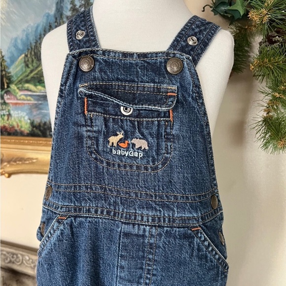 Denim Baby Gap Overalls - Picture 2 of 5